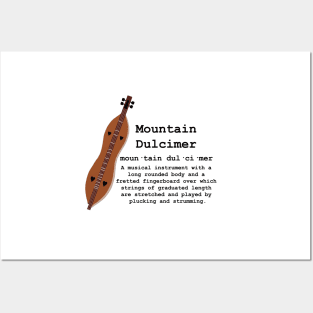 Smart People Play Mountain Dulcimer Posters and Art